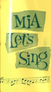 MIA Let’s Sing (1962)