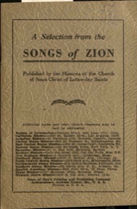 A Selection from the Songs of Zion (1940)