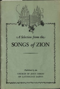 A Selection from the Songs of Zion (1957)