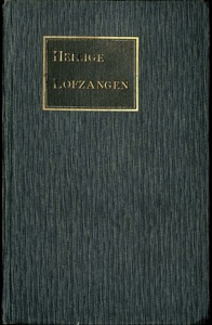 Heilige Lofzangen (1920)