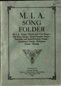 MIA Song Folder (1922)