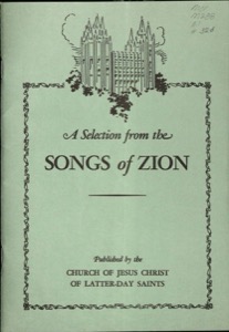 A Selection from the Songs of Zion (1965)