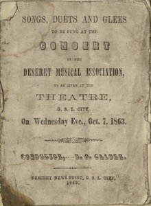 Songs, Duets, and Glees (1863)