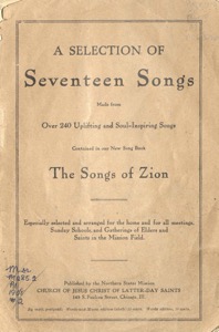 A Selection of Seventeen Songs (1908-a)
