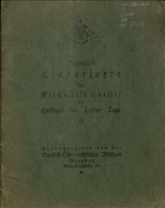 Bevorzugte Liedertexte (1926)