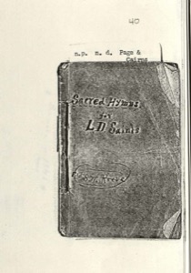 Sacred Hymns (Page/Cairns) (1841)