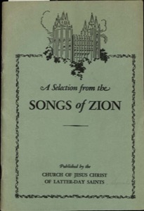 A Selection from the Songs of Zion (1955)