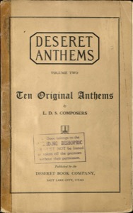 Deseret Anthems, Volume 2 (1926)