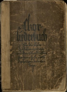 Chorliederbuch (1925)