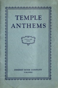 Temple Anthems, Volume 1 (1924)