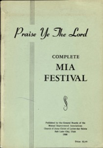 Praise Ye the Lord (Complete MIA Festival) (1958)