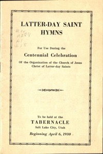 Latter-day Saint Hymns (Centennial Celebration) (1930)