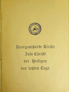 Reorganisierte Kirche Jesu Christi der Heiligen der letzten Tage (RLDS) (1950)