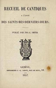 Recueil de Cantiques (1857)