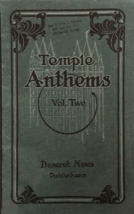 Temple Anthems, Volume 2 (1918)