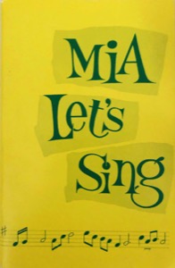 MIA Let’s Sing (1962)
