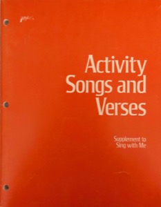 Activity Songs and Verses